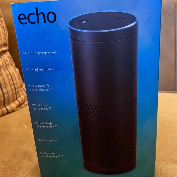 COPY - BRAND NEW Amazon Echo - Picture 1 of 4